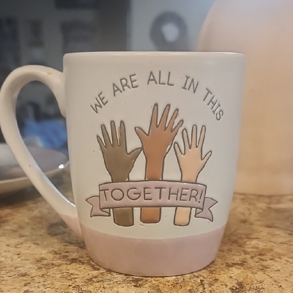 Love This, Ceramic Mug - Multicolor. Hugs